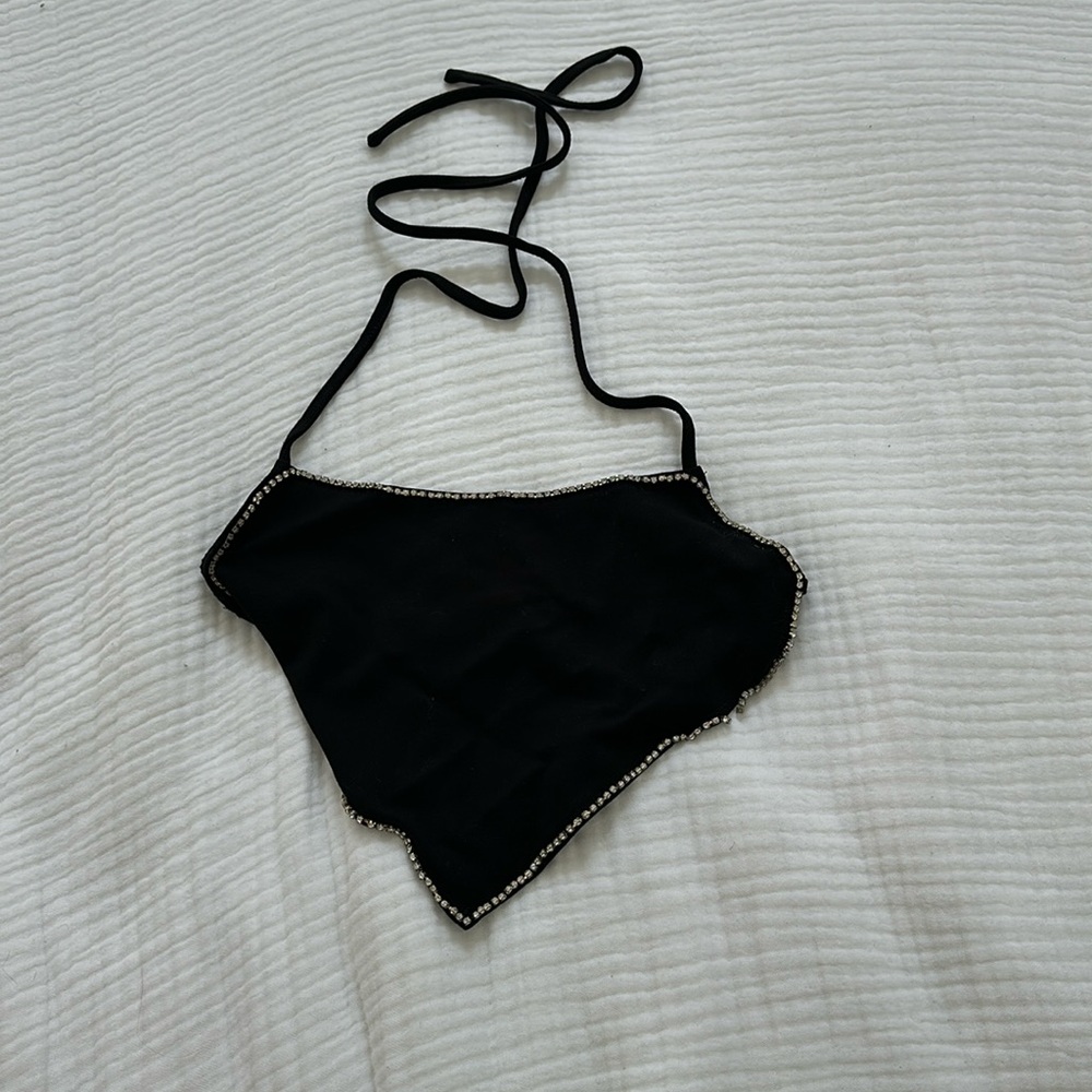 Super down by revolve halter top